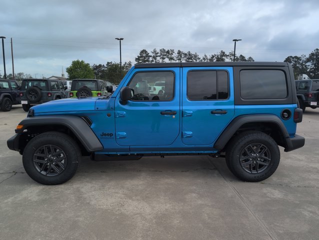 New 2026 Hydro Blue Pearl-Coat Exterior Paint Jeep Sport image 2
