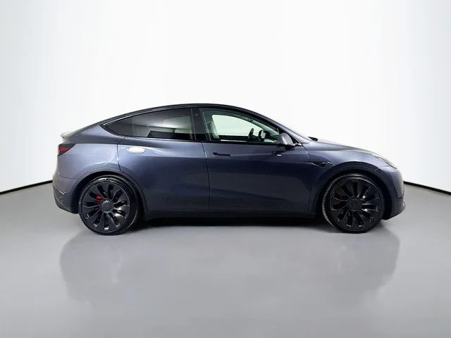 Used 2022 Gray Tesla Performance image 4