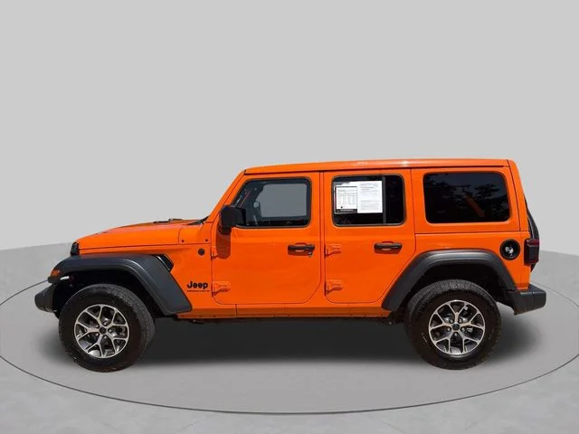 Certified Used 2025 Orange Jeep Sport S image 6