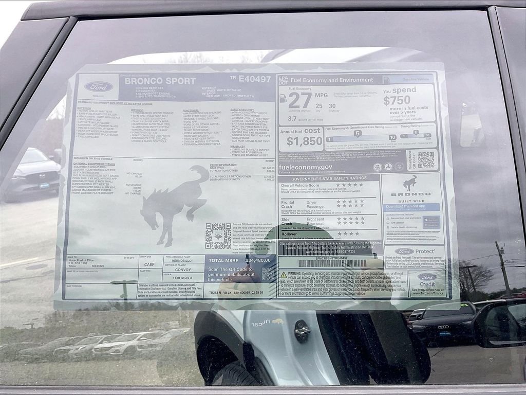 New 2026 Space White Metallic Ford Big Bend image 17