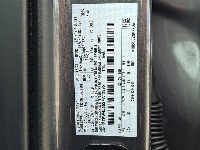 Used 2025 Gray Metallic Ford Tremor image 26