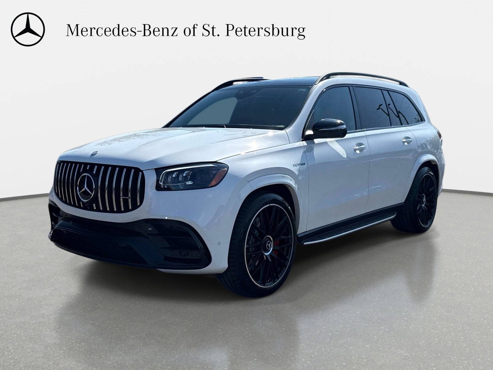 New 2026 Moonlight White Mercedes-Benz AMG®  63 4MATIC+ SUV image 2