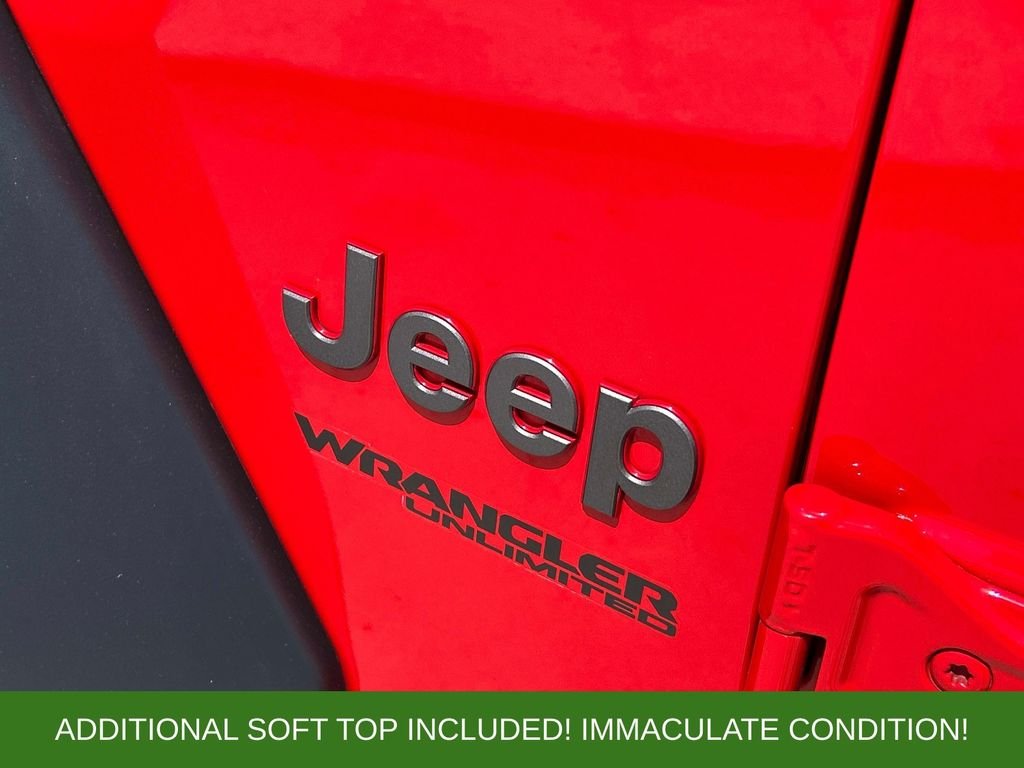 Used 2020 Red Jeep Unlimited Rubicon image 16