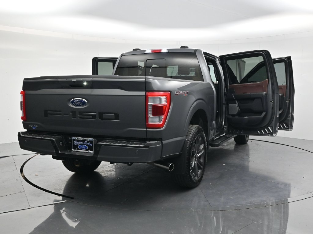 Used 2023 Gray Metallic Ford Lariat image 58