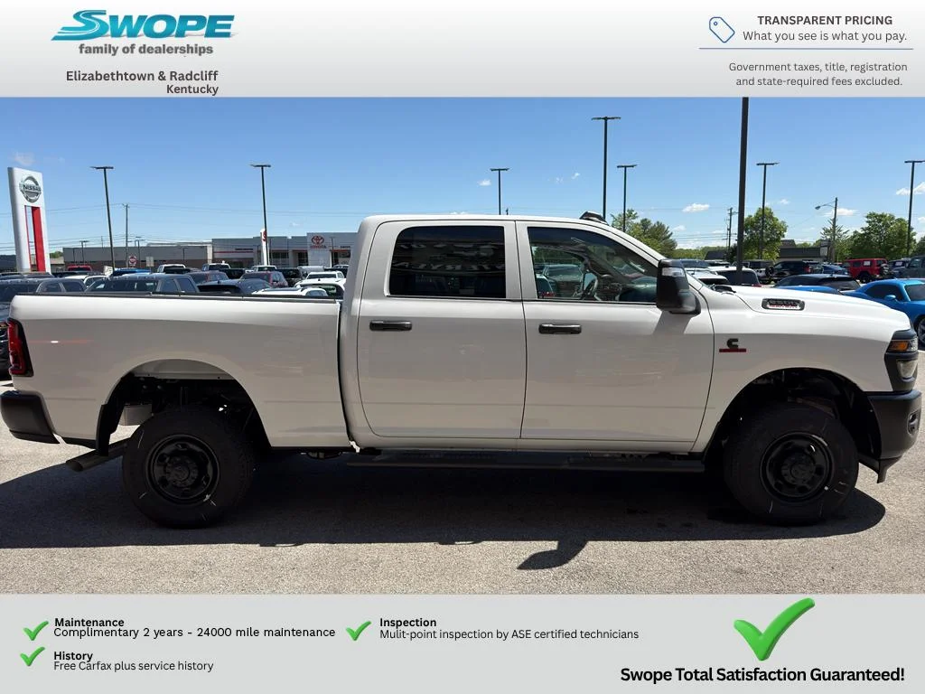 New 2026 Bright White Clear-Coat Exterior Paint RAM Tradesman image 6