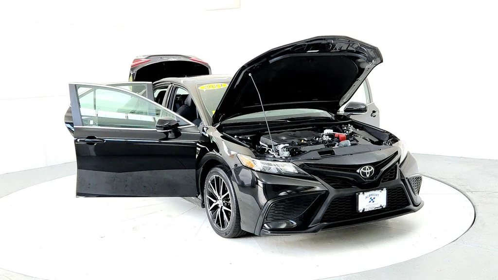 Used 2024 Black Toyota SE image 9
