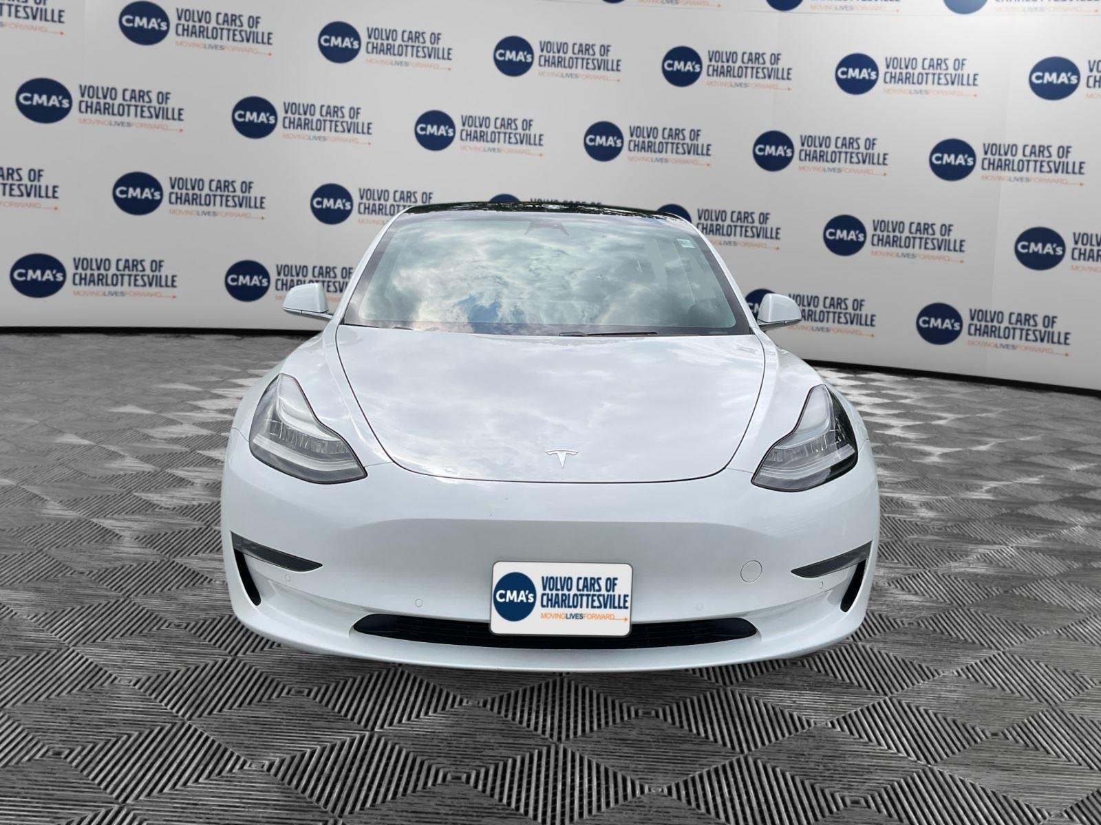 Used 2019 Pearl White Multi-Coat Tesla Long Range image 8