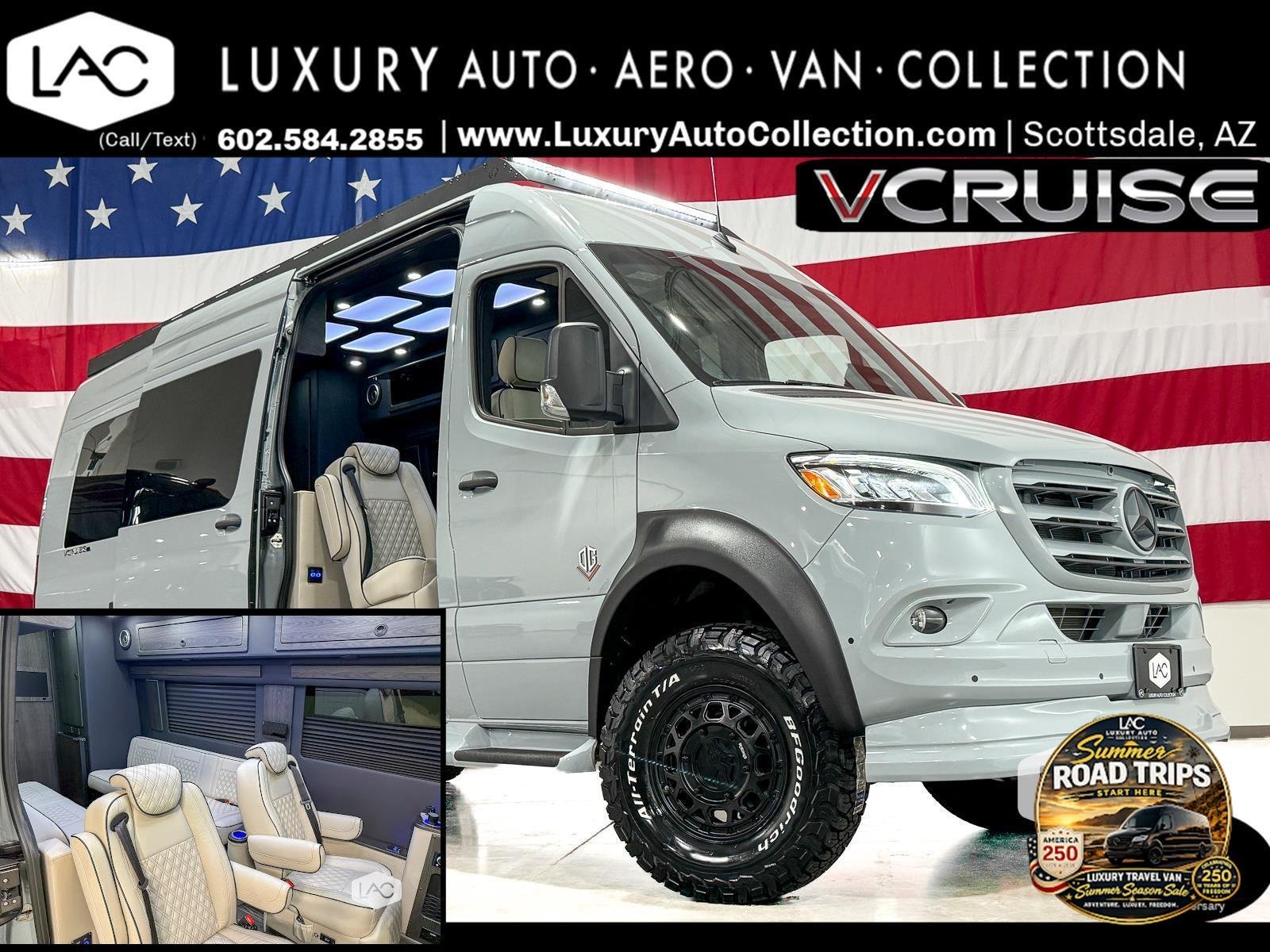 New 2026 Silver Grey OGV LUXURY COACH AWD 1080ah ANYWHERE | Desert Runner PKG EVICTUS Suspension image 1