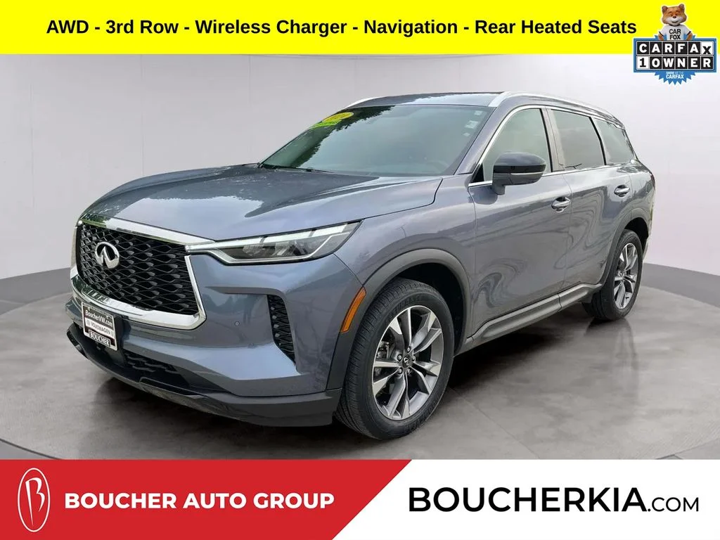 Used 2024 Moonbow Blue INFINITI LUXE image 1