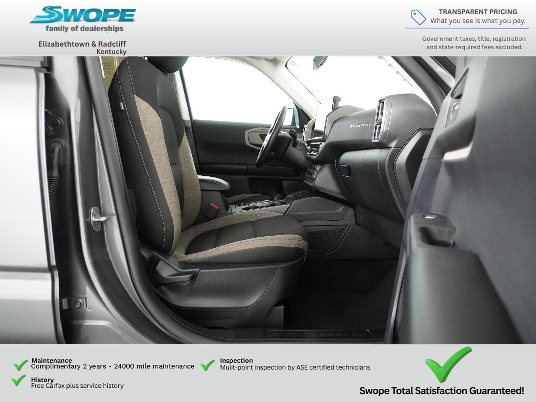 Used 2025 CARBONIZED GRAY METALLIC Ford Big Bend image 10