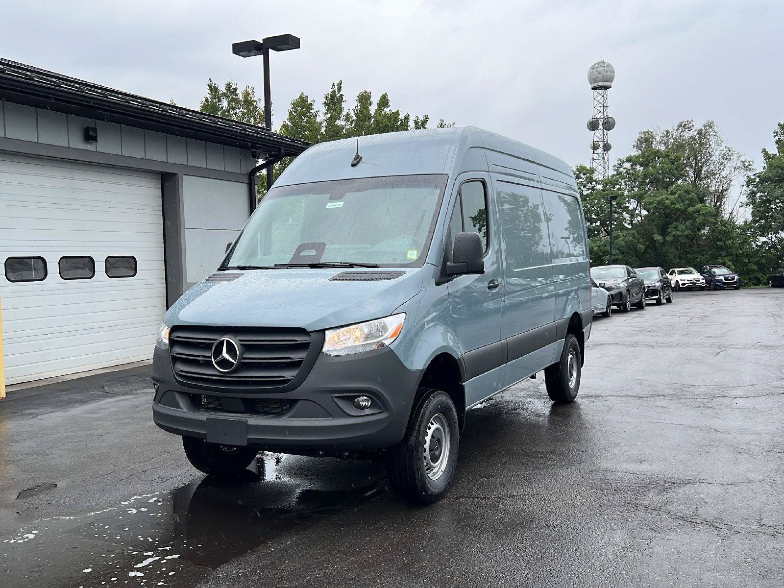New 2026 Blue Gray Mercedes-Benz Cargo Van 144” High Roof 4cyl AWD image 33