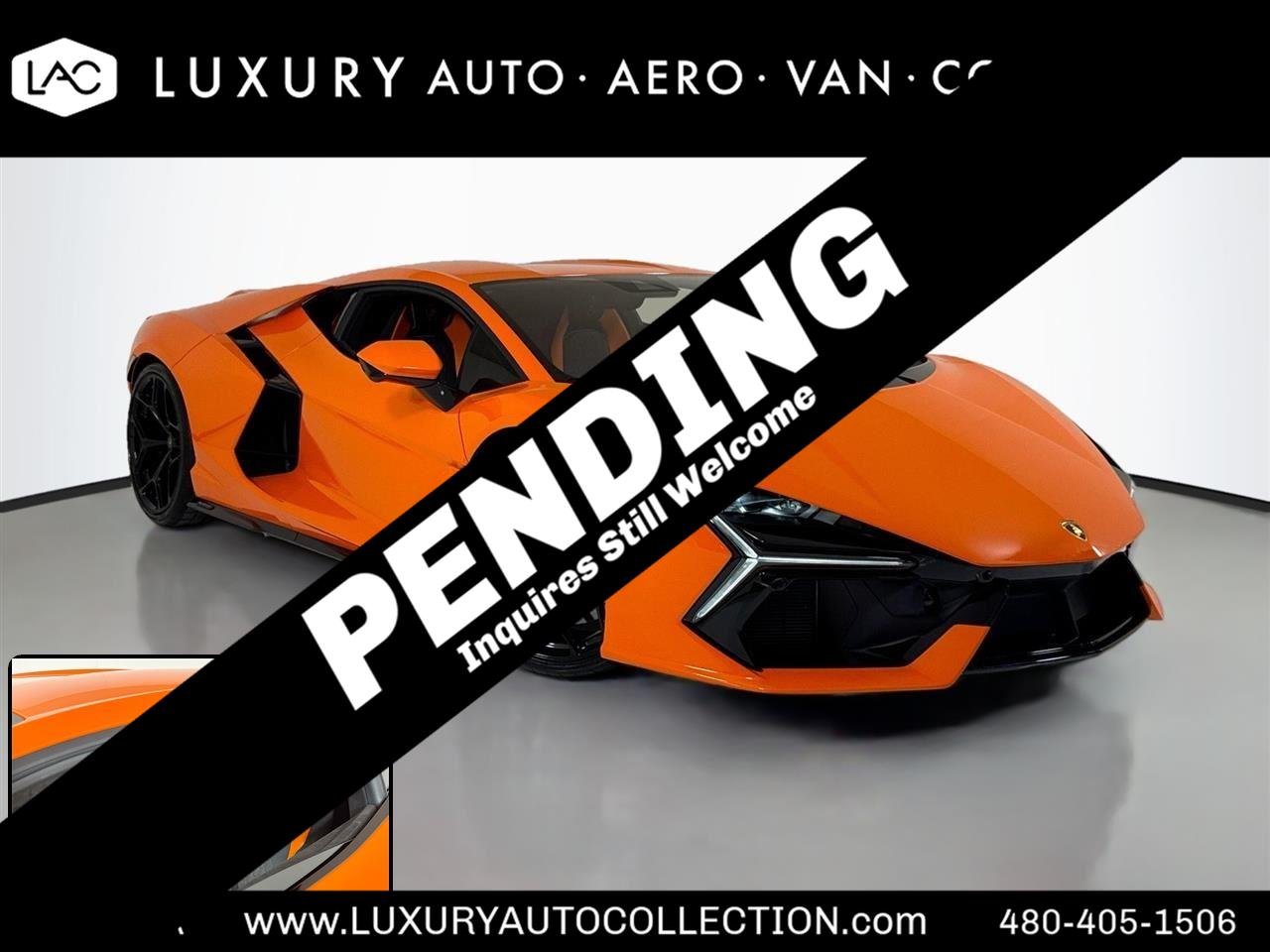 Used 2024 Arancio Apodis Metallic Lamborghini  image 1