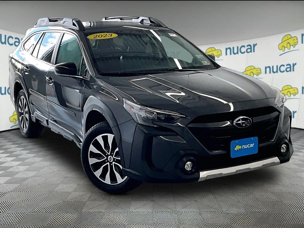 Used 2023 Magnetite Gray Metallic Subaru Limited image 1