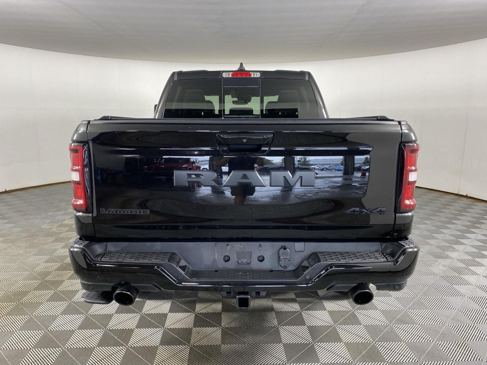 Used 2025 Diamond Black Crystal Pearlcoat Ram Laramie image 16
