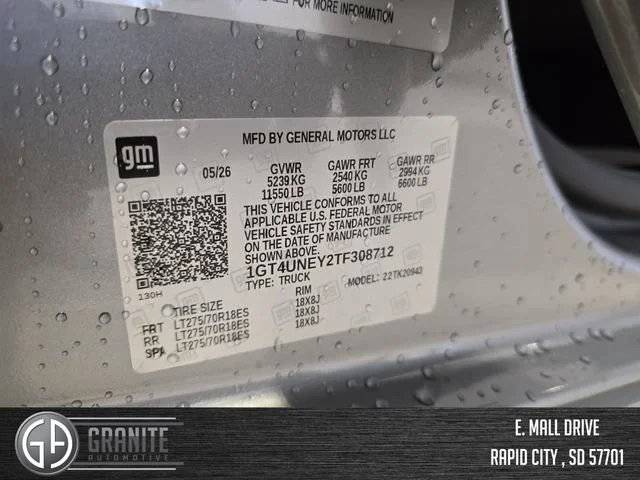 New 2026 Sterling Metallic GMC SLT image 30