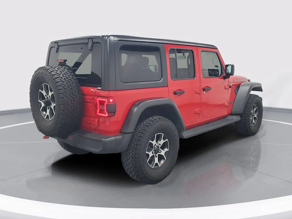 Used 2020 Red Jeep Rubicon image 3