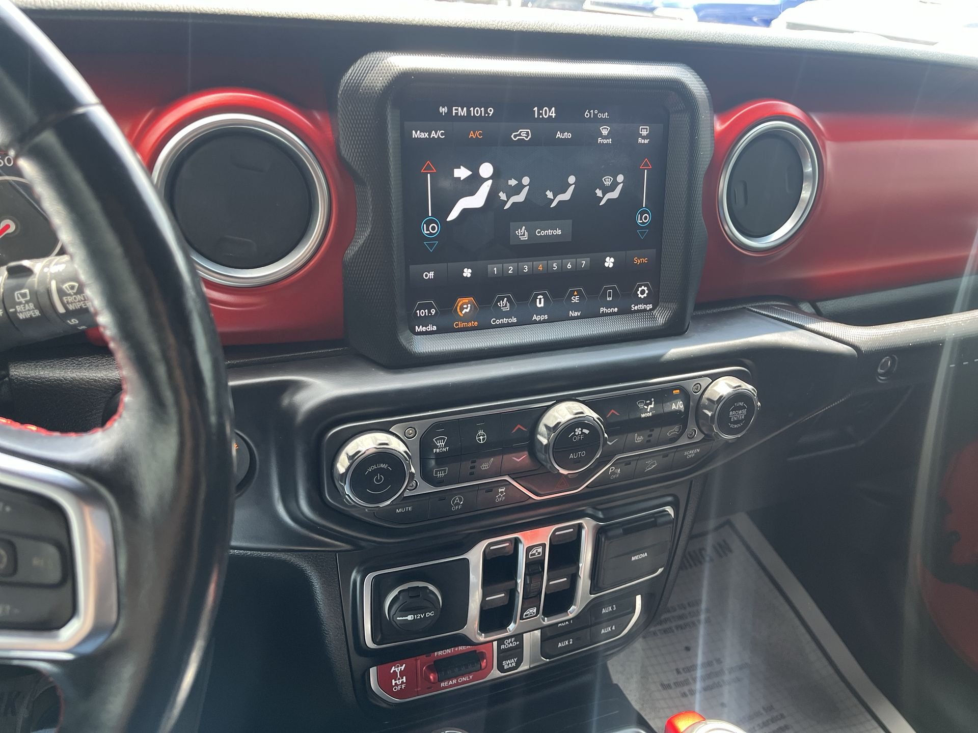 Certified Used 2021 Red Jeep Unlimited Rubicon image 11