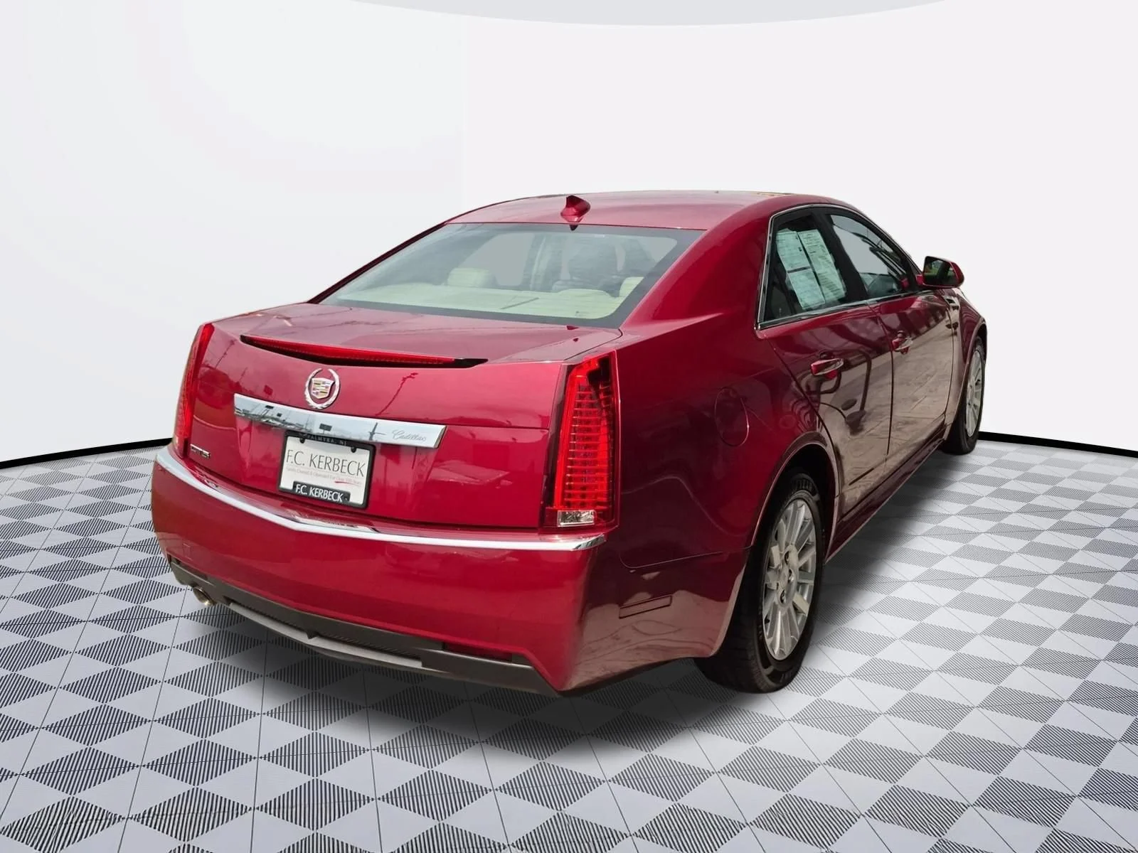 Used 2013 Crystal Red Tintcoat Cadillac Luxury RWD image 7