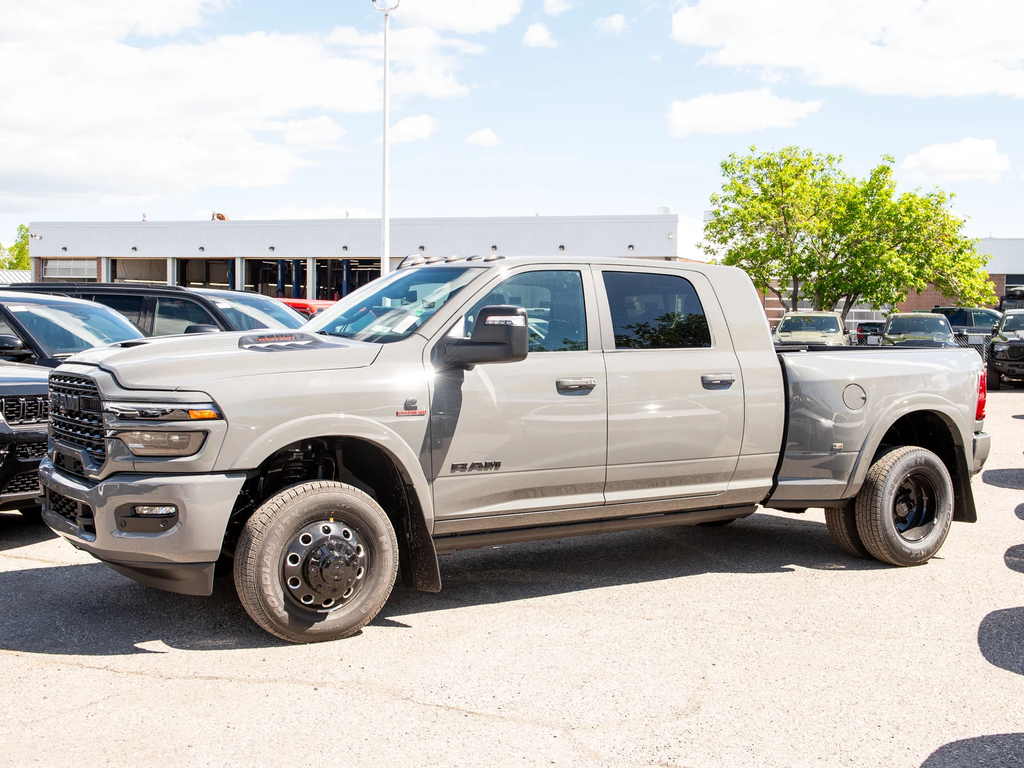 New 2026 Grey RAM Limited Night* Mega Cab 4x4, Sunroof, Level 1 Equip Group, Harman/Kardon image 2