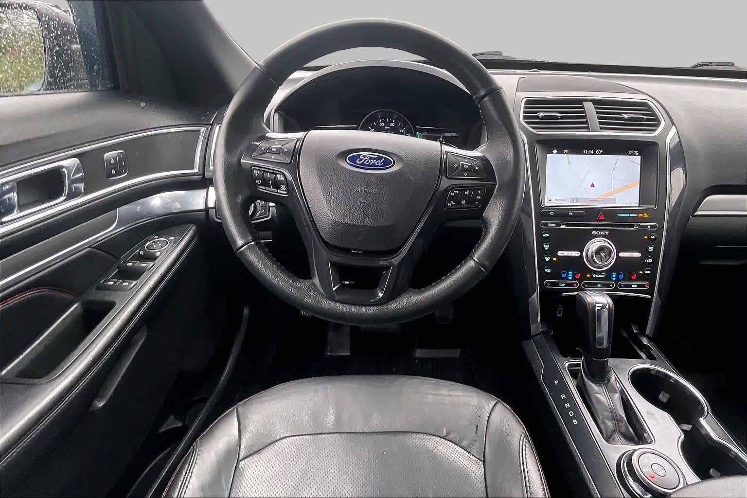 Used 2018 Shadow Black Ford Sport image 5
