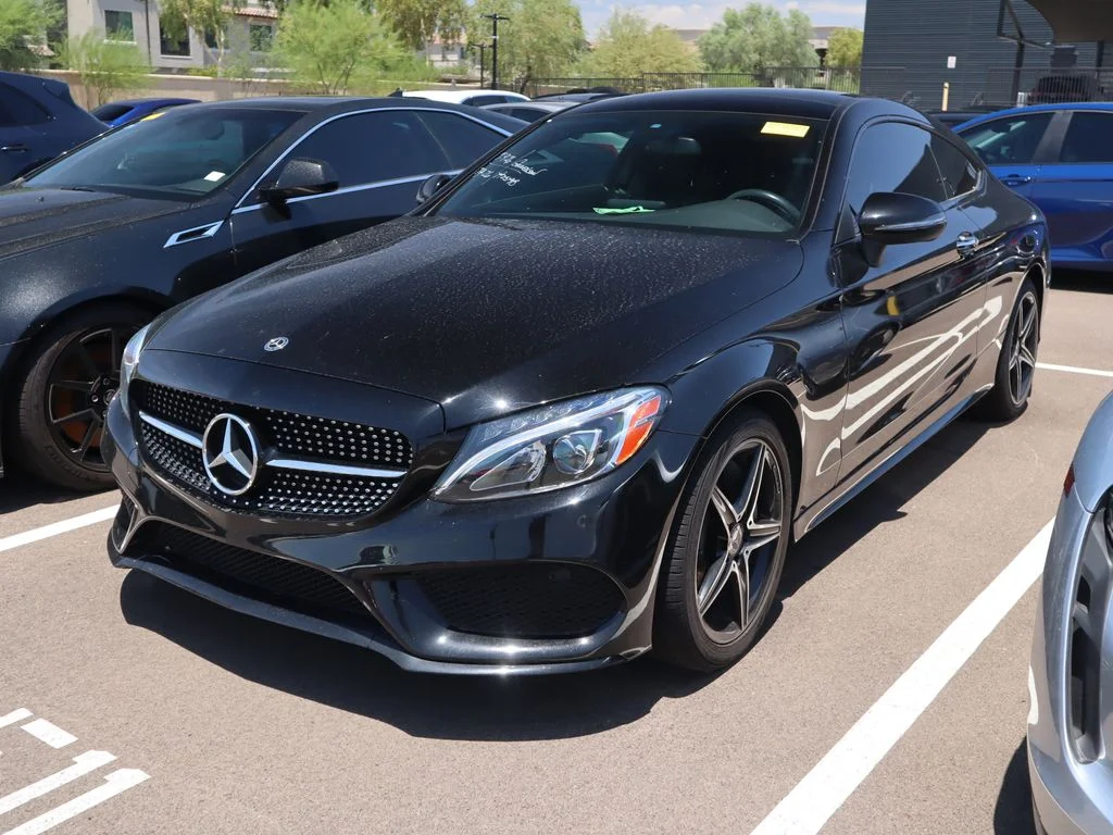 Used 2018 Black Mercedes-Benz C 300 image 2