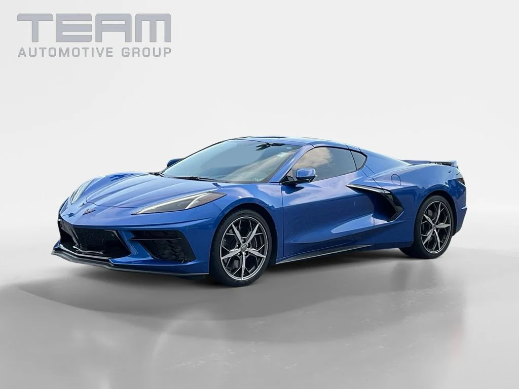 Used 2020 Blue Chevrolet Stingray image 3
