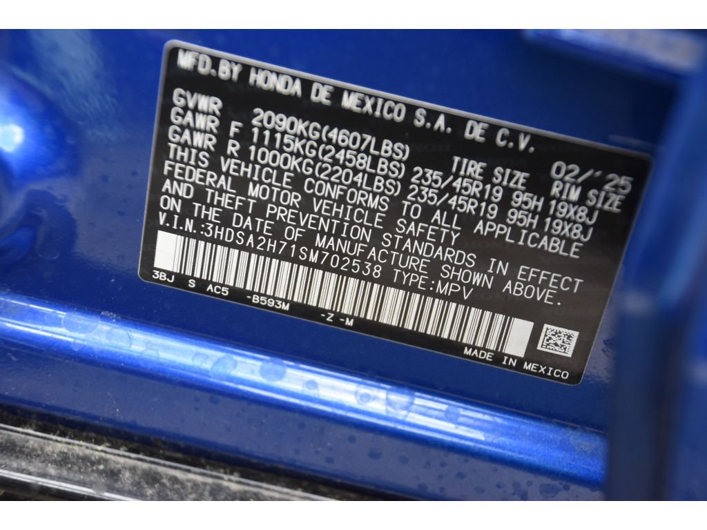 Used 2025 Adriatic Blue Sea Metallic Acura w/A-Spec Advance Package image 27