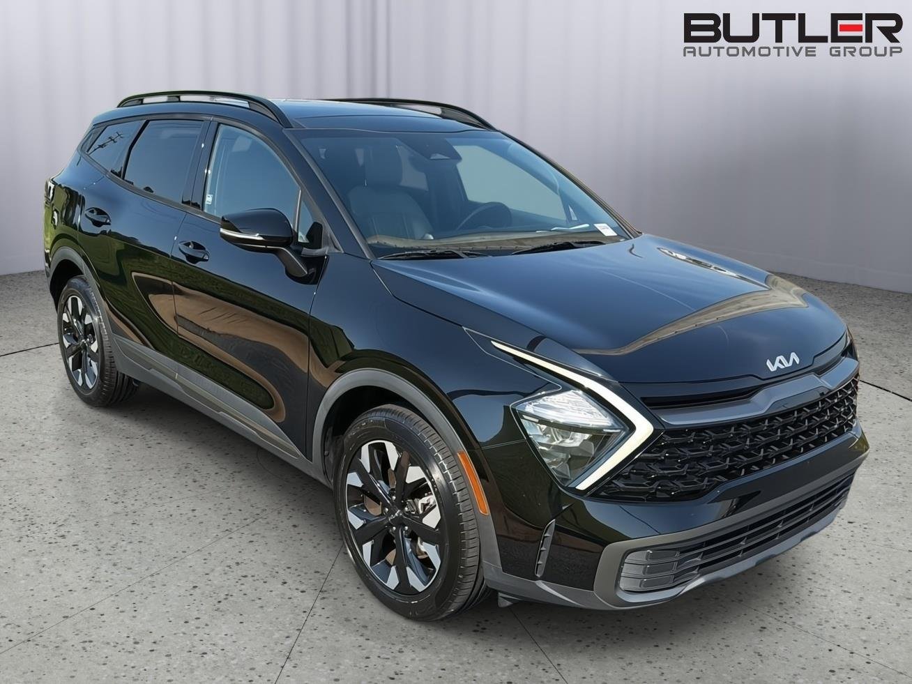 Used 2023 Ebony Black Kia X-Line image 7