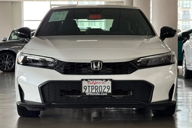 Certified Used 2025 Platinum White Pearl Honda Sport image 12