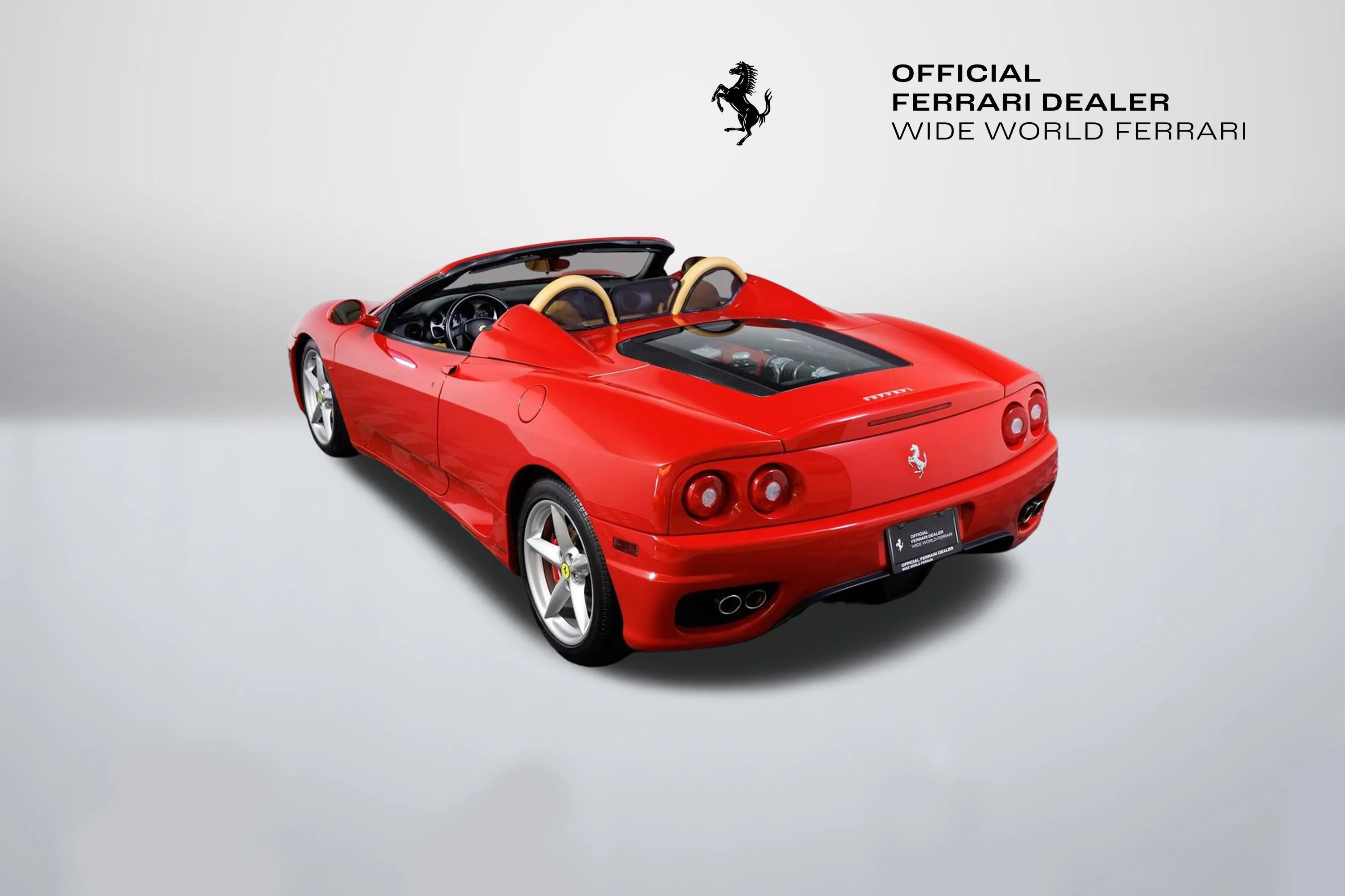 Used 2003 Rosso Corsa Ferrari Spider OEM Manual image 17