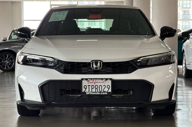 Certified Used 2025 Platinum White Pearl Honda Sport image 12