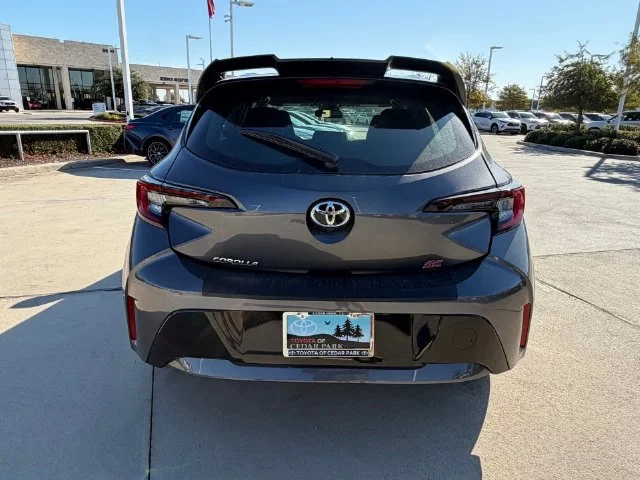 New 2027 Magnetic Gray Metallic with Black roof Toyota SE image 3