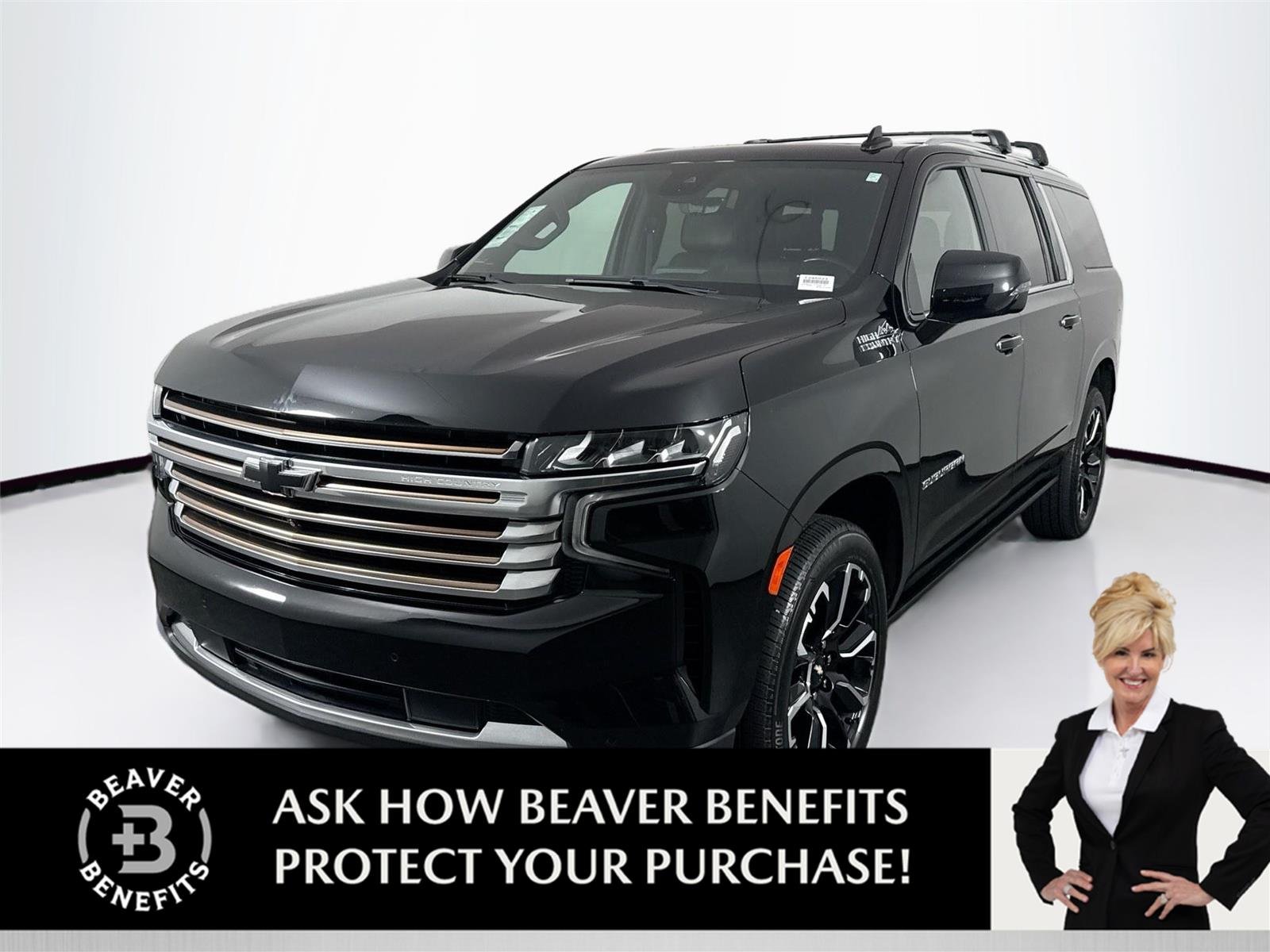 Used 2023 Black Chevrolet High Country image 1