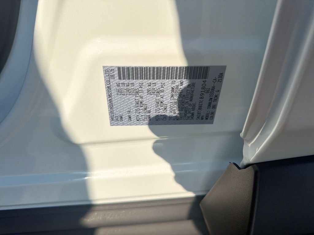 New 2026 White Nissan Rock Creek image 9