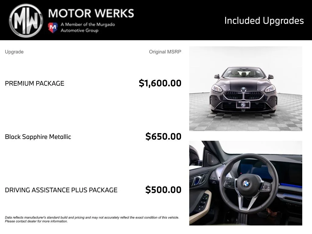 Used 2025 Black BMW 228 xDrive Gran Coupe image 4