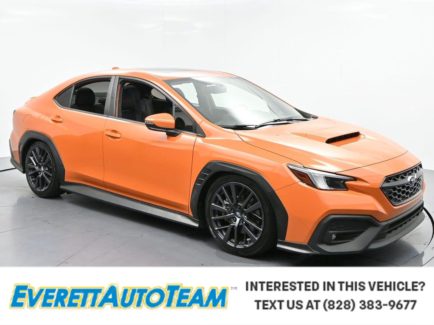 Used 2022 Solar Orange Pearl Subaru Limited image 1