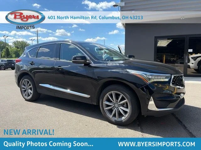 Used 2019 Black Acura w/Technology Pkg image 1