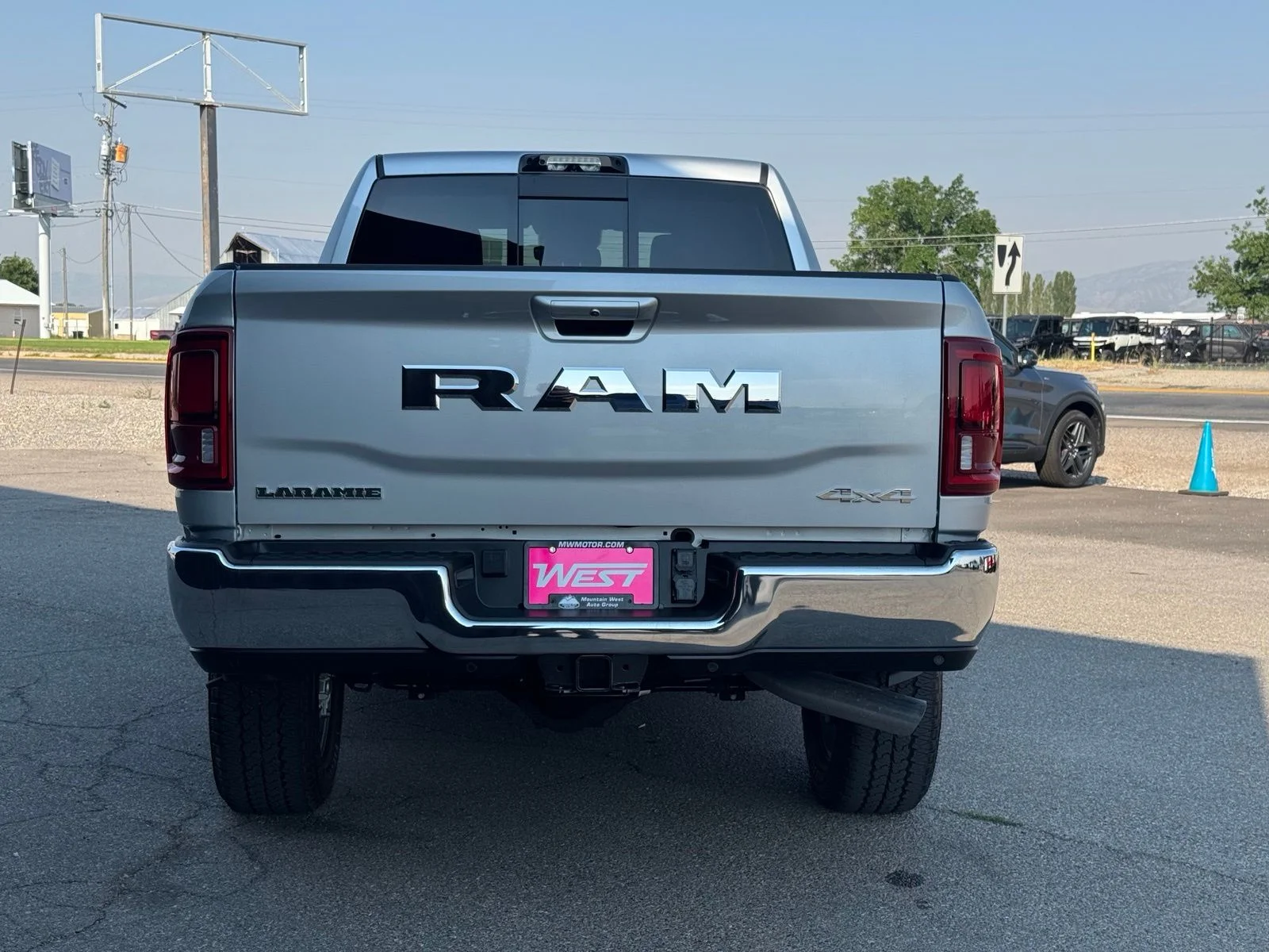 New 2026 Silver-Zynith Exterior Paint RAM Laramie image 7