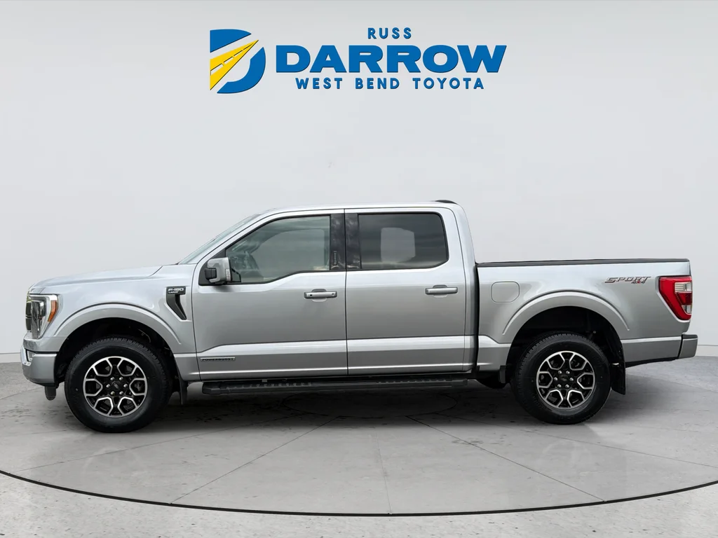 Used 2021 Silver Ford Lariat image 2