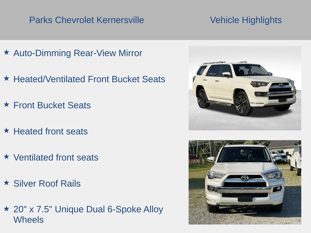 Used 2019 White Toyota Limited image 15