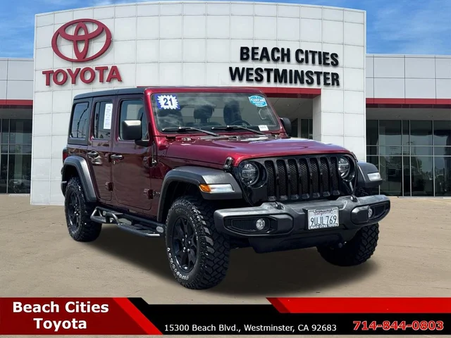 2021 Jeep Wrangler Unlimited Willys