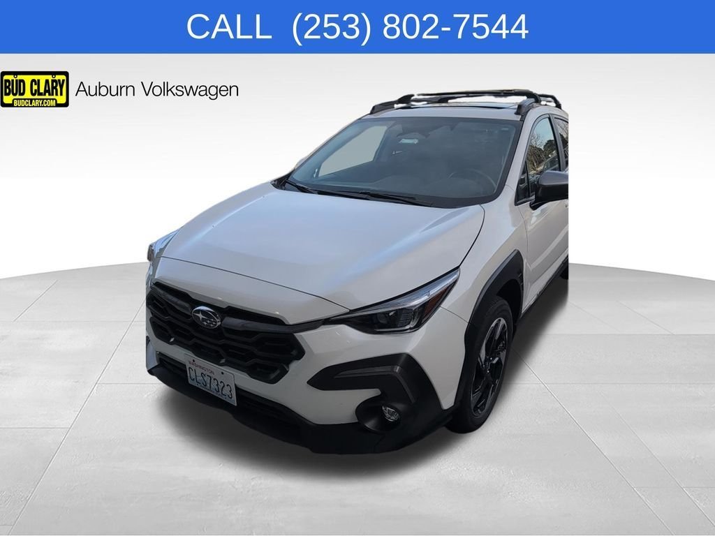 Used 2024 Crystal White Pearl Subaru Limited image 1