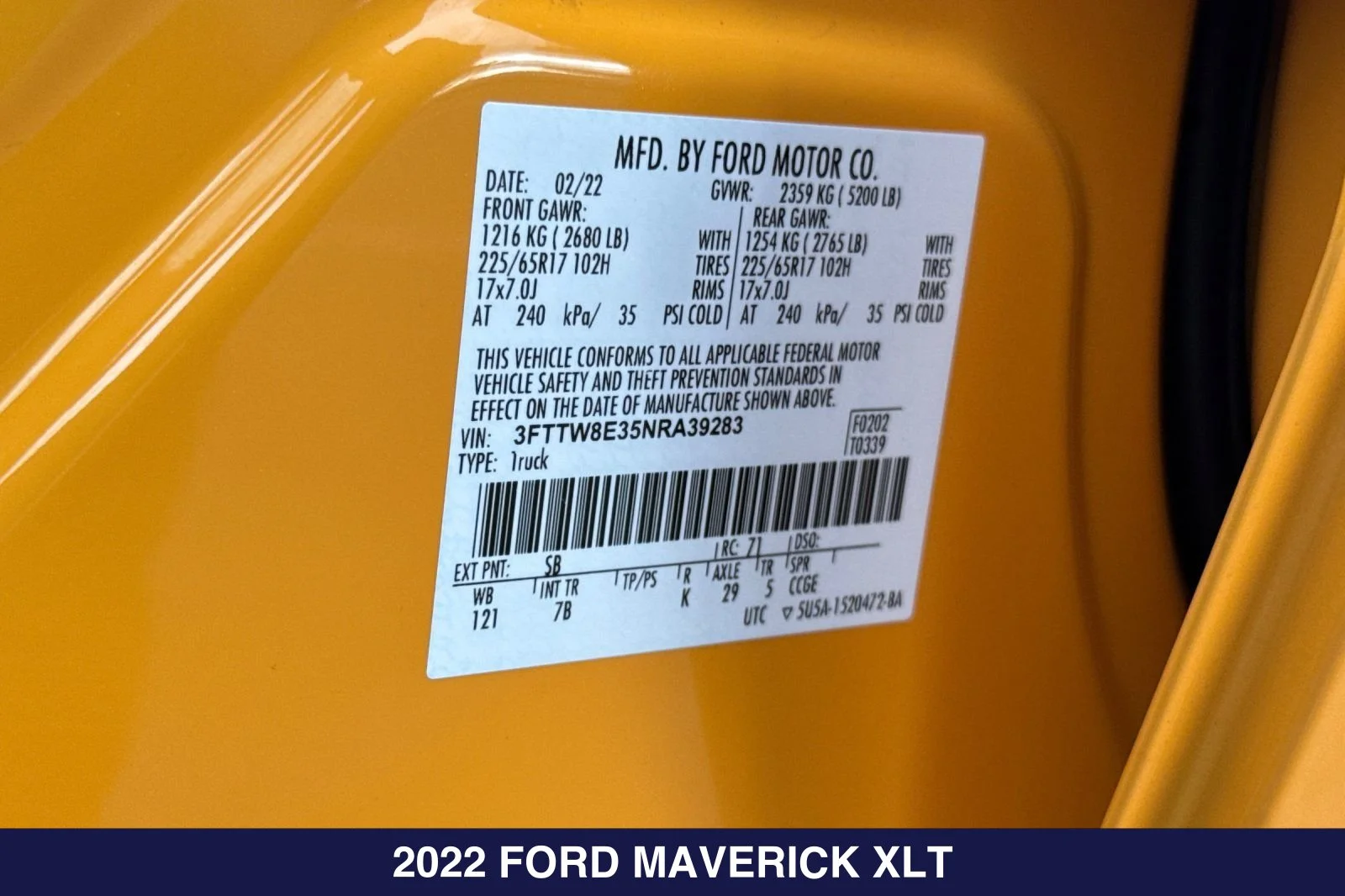 Certified Used 2022 Orange Ford XLT image 28