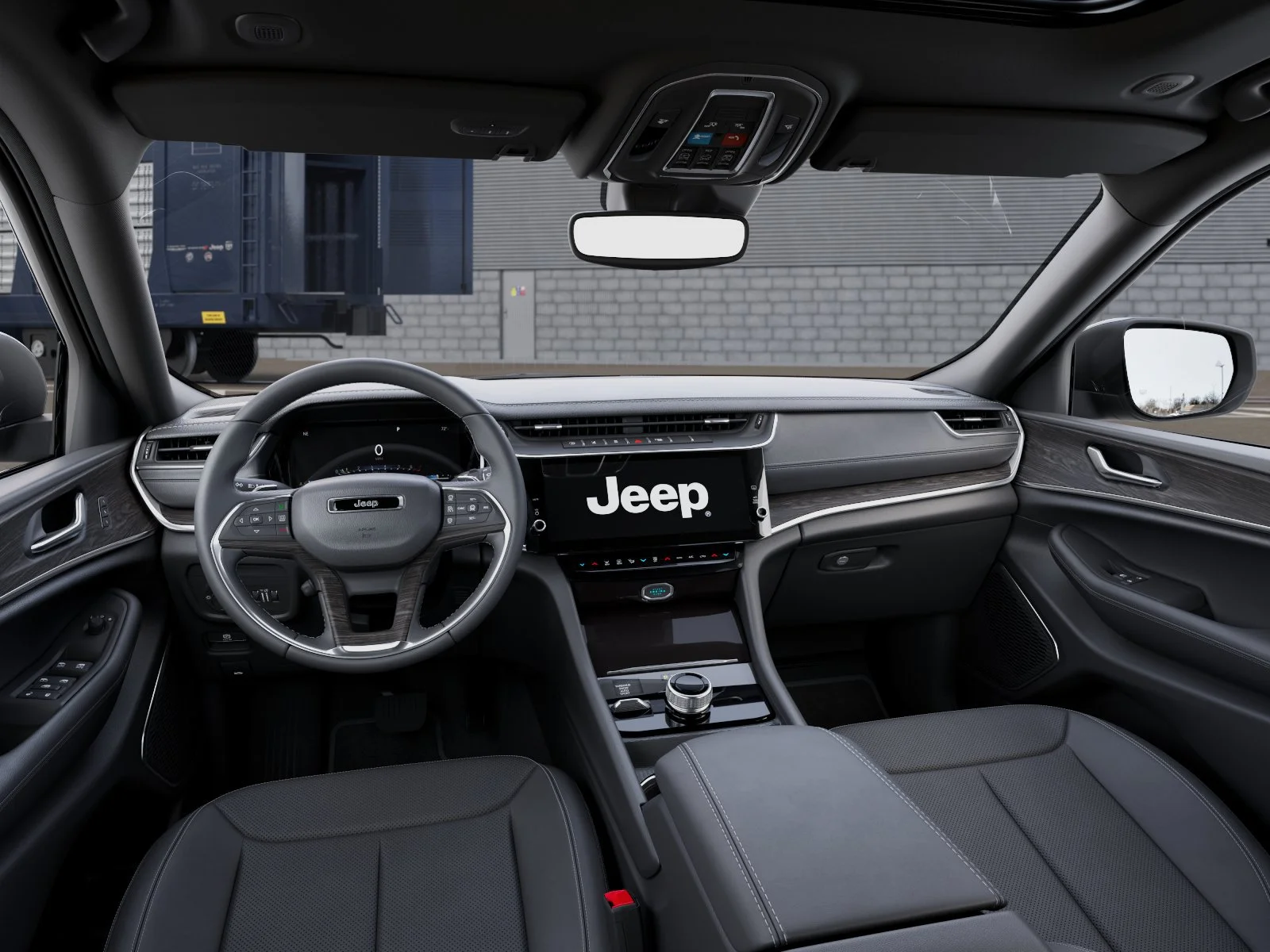 New 2026 Baltic Gray Metallic Clear-Coat Exterior Paint Jeep Limited Reserve image 16
