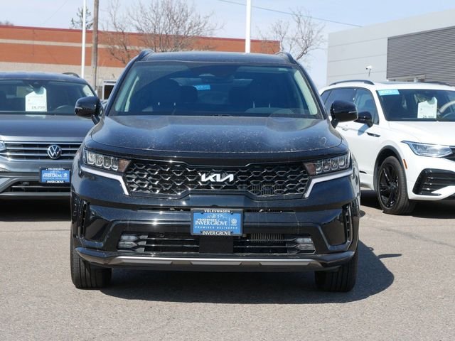 Used 2023 Kia Sorento EX with VIN 5XYRH4LF7PG177222 for sale in Inver Grove Heights, Minnesota