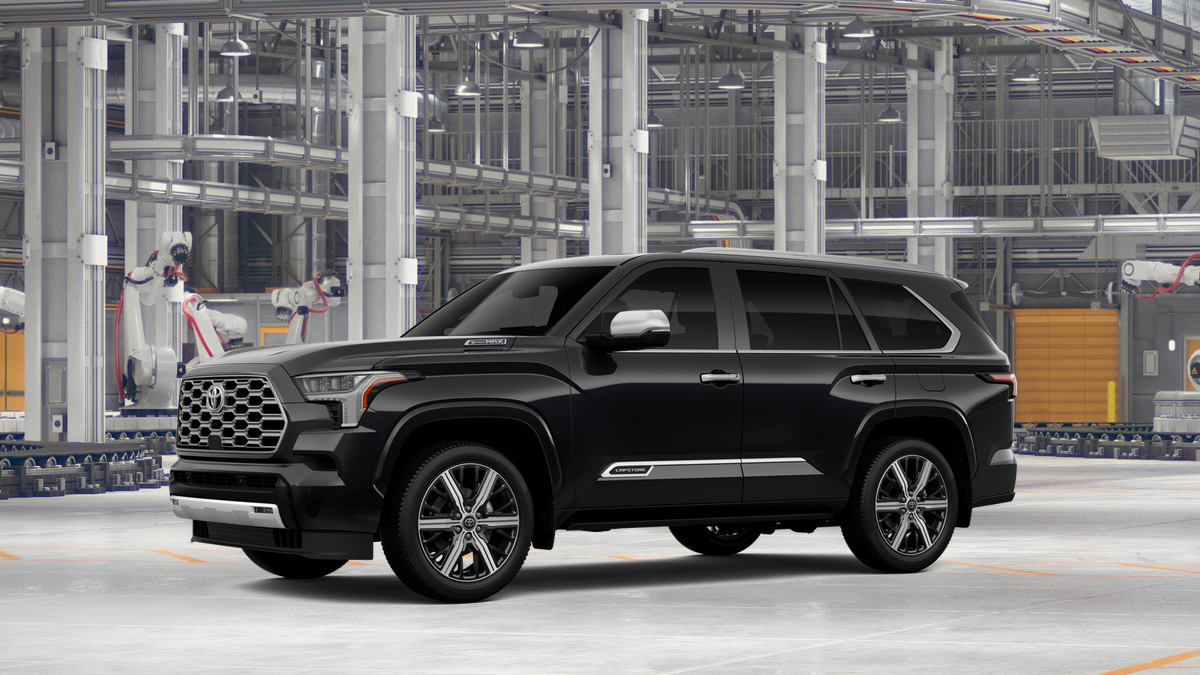 New 2026 Midnight Black Metallic Toyota Capstone image 2