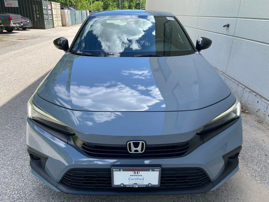 Certified Used 2023 Sonic Gray Pearl Honda 2.0L 4D SPORT image 2