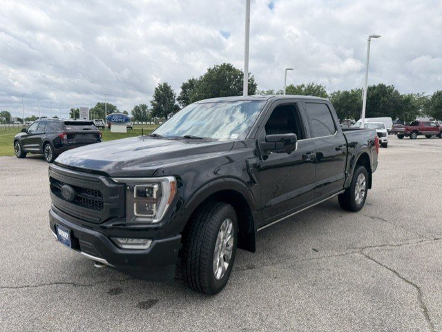 Used 2022 Black Metallic Ford Platinum image 3