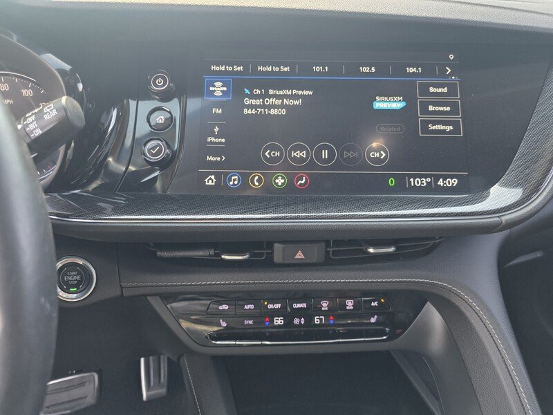 Used 2023 Ebony Twilight Metallic BUICK FWD 4DR ESSENCE image 24