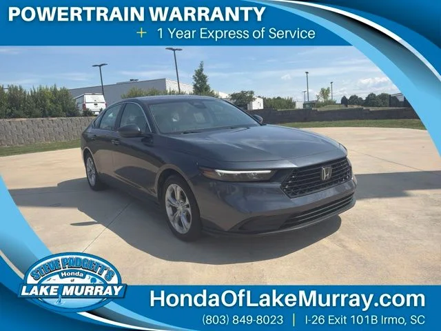 Used 2024 Meteorite Gray Metallic Honda LX image 1